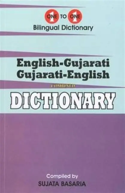 Cover: 9781908357526 | English-Gujarati &amp; Gujarati-English One-to-One Dictionary. Script &amp;...