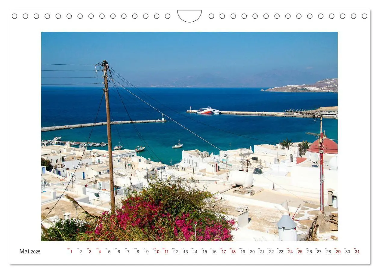 Bild: 9783383987526 | Griechischer Charme (Wandkalender 2025 DIN A4 quer), CALVENDO...