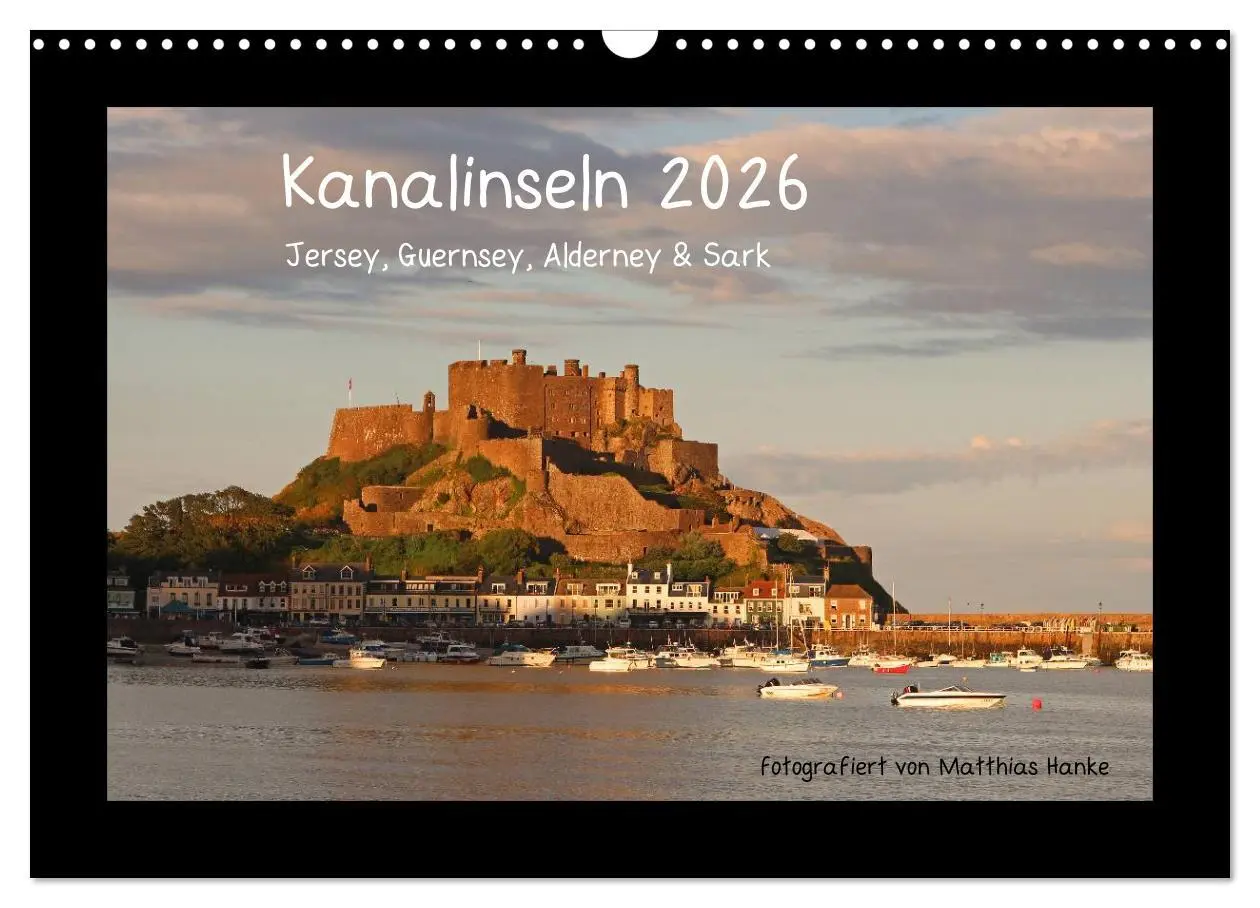 Cover: 9783516187526 | Kanalinseln 2026 (Wandkalender 2026 DIN A3 quer), CALVENDO...