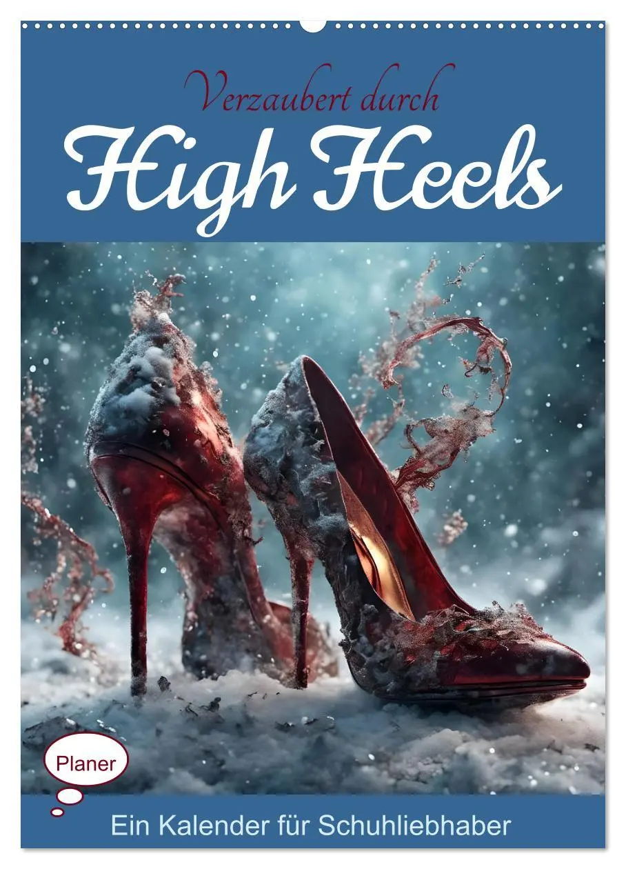 Cover: 9783516257526 | Verzaubert durch High Heels - Ein Kalender für Schuhliebhaber...