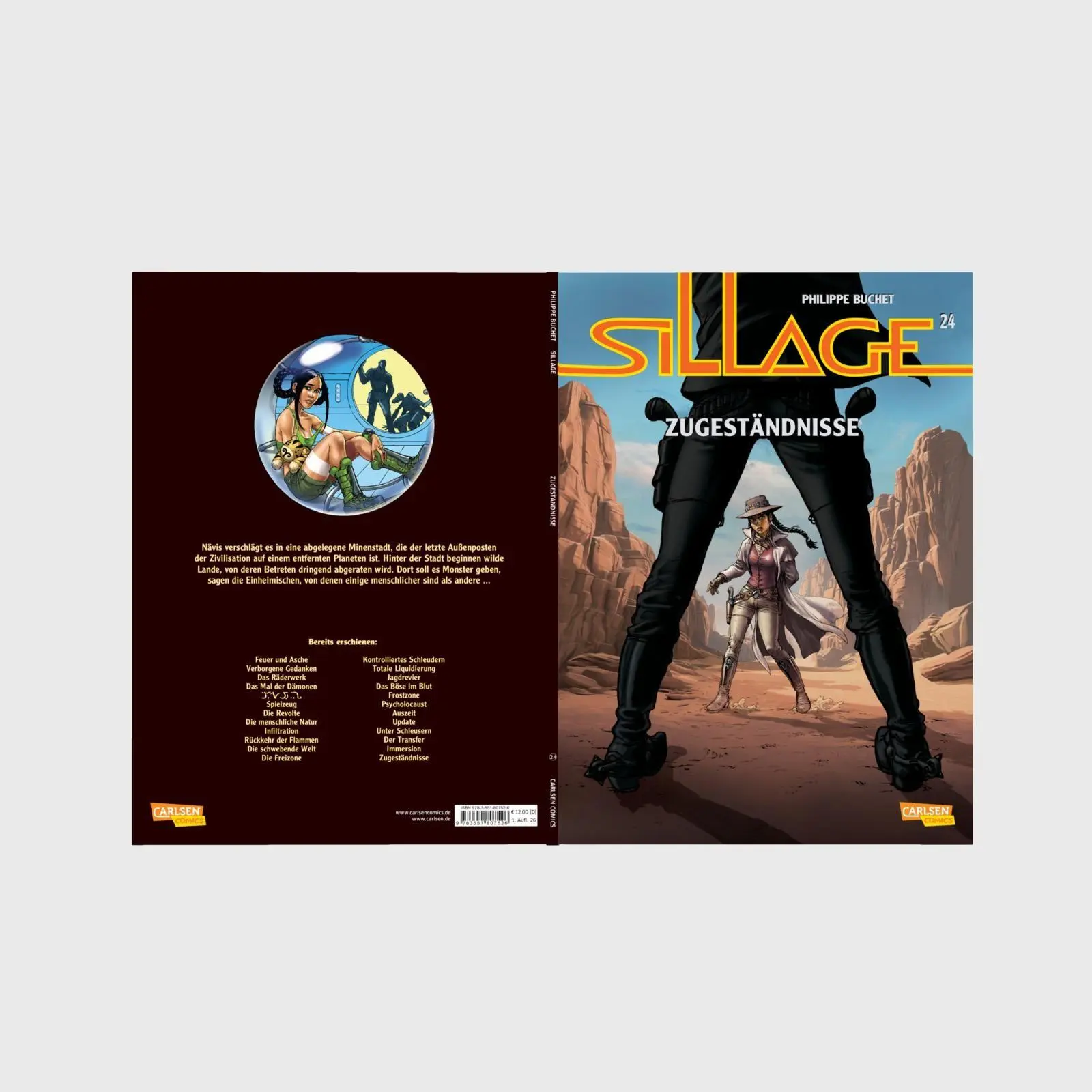 Bild: 9783551807526 | Sillage 24: Zugeständnisse | Philippe Buchet | Taschenbuch | Sillage