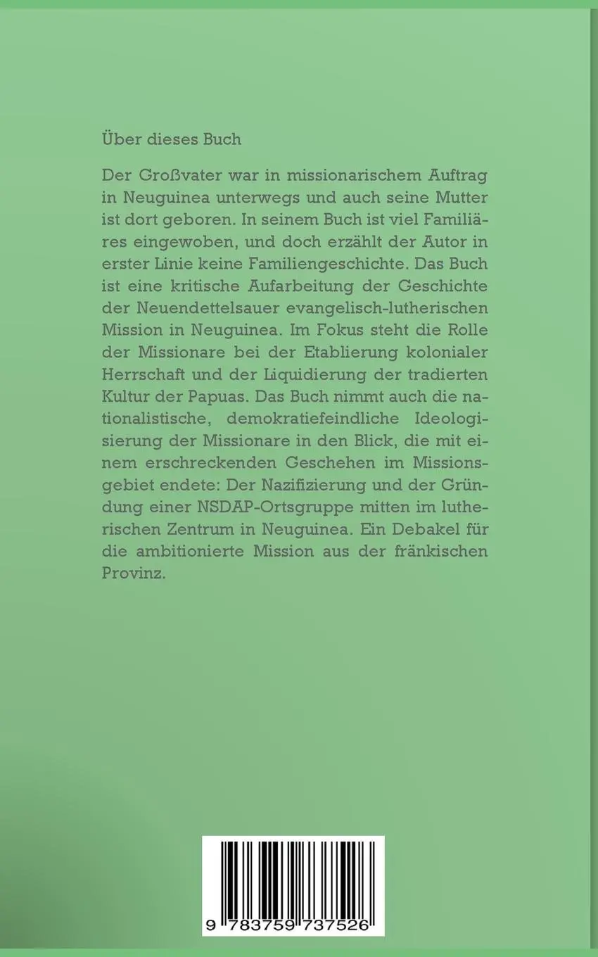 Rückseite: 9783759737526 | Der lange Schatten des Kreuzes | Hartmut Horn | Taschenbuch | 228 S.