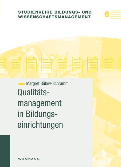 Cover: 9783830917526 | Qualitätsmanagement in Bildungseinrichtungen | Margret Bülow-Schramm