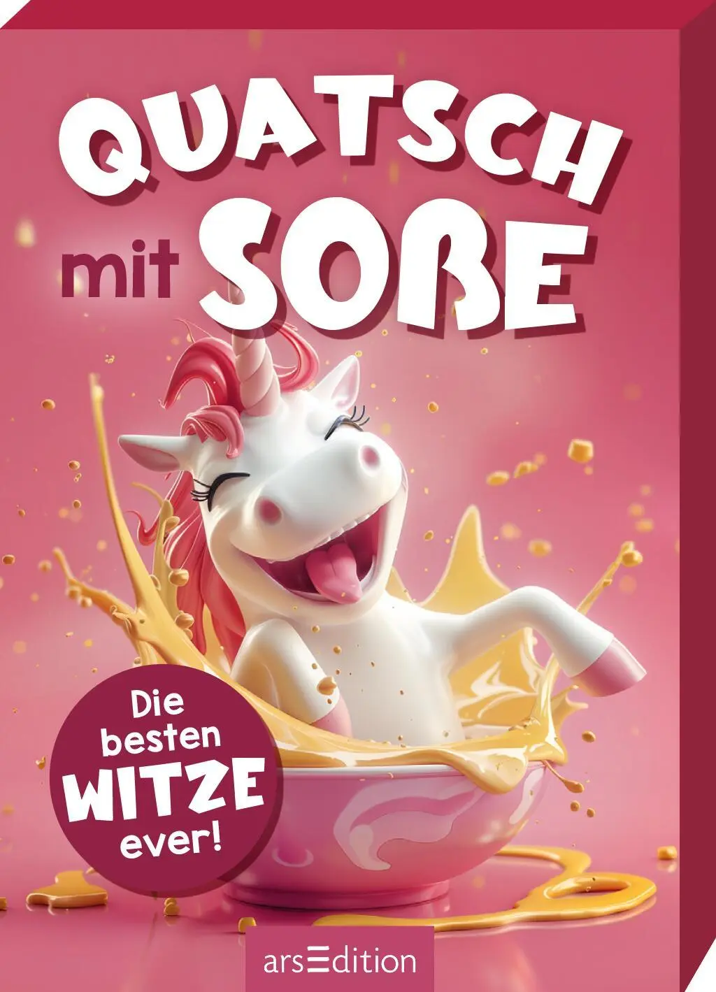 Cover: 9783845867526 | Quatsch mit Soße (Einhorn) | Die besten Witze ever! | Ute Löwenberg