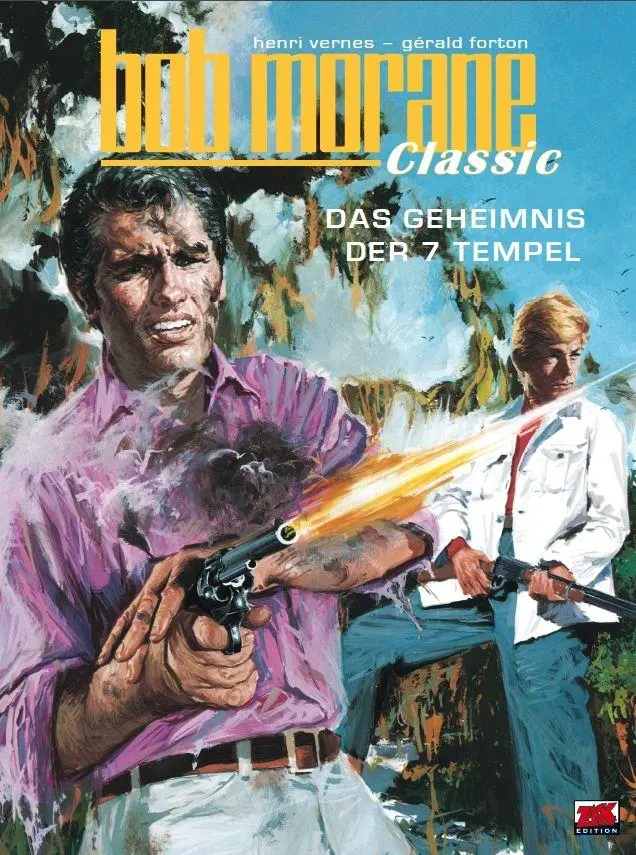 Cover: 9783949987526 | Bob Morane Classic Bd. 10 | Das Geheimn is der 7 Tempel | Forton