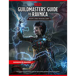 Cover: 630509757626 | D&amp;D RPG - Guildmaster's Guide to Ravnica RPG Maps and Miscellany - EN