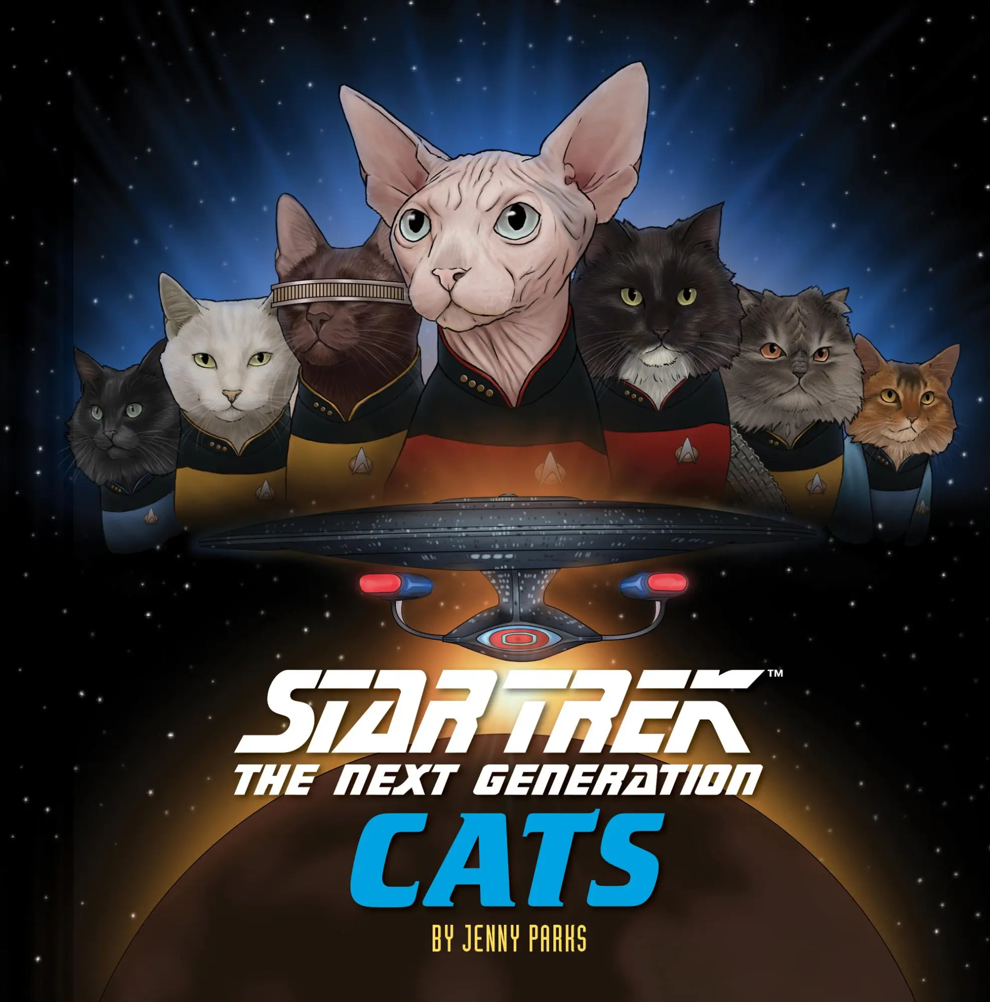 Cover: 9781452167626 | Star Trek: The Next Generation Cats | Jenny Parks | Buch | Gebunden