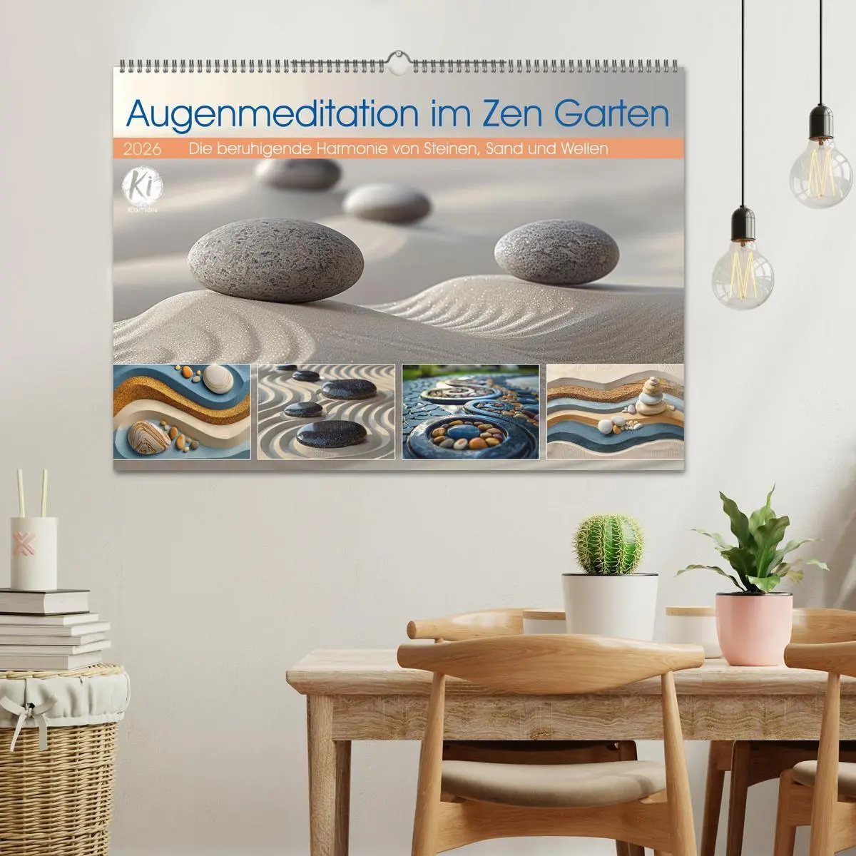 Bild: 9783457397626 | Augenmeditation im Zen Garten (Wandkalender 2026 DIN A2 quer),...