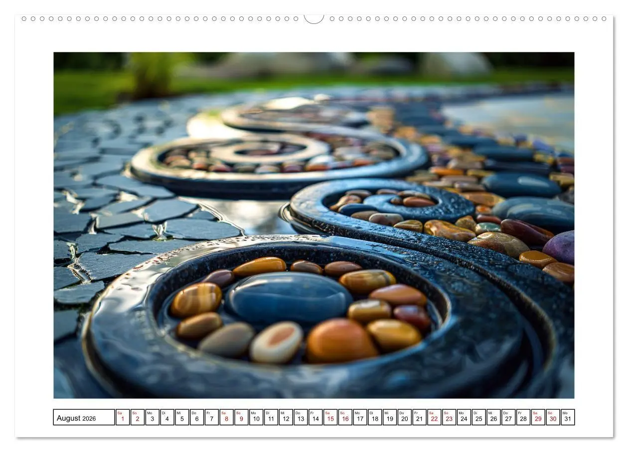 Bild: 9783457397626 | Augenmeditation im Zen Garten (Wandkalender 2026 DIN A2 quer),...