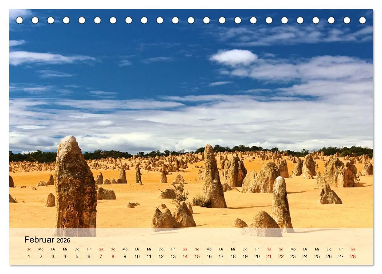 Bild: 9783457607626 | Magische Farbspiele der Wüste (Tischkalender 2026 DIN A5 quer),...