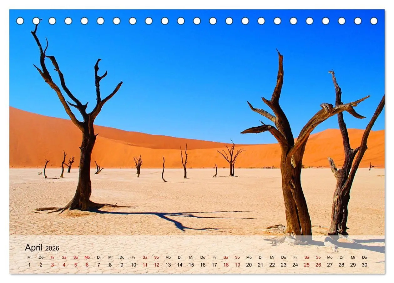 Bild: 9783457607626 | Magische Farbspiele der Wüste (Tischkalender 2026 DIN A5 quer),...