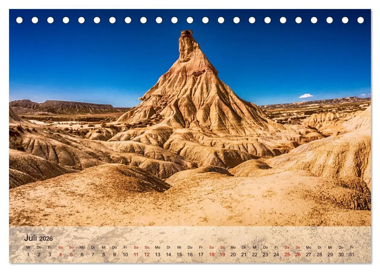 Bild: 9783457607626 | Magische Farbspiele der Wüste (Tischkalender 2026 DIN A5 quer),...