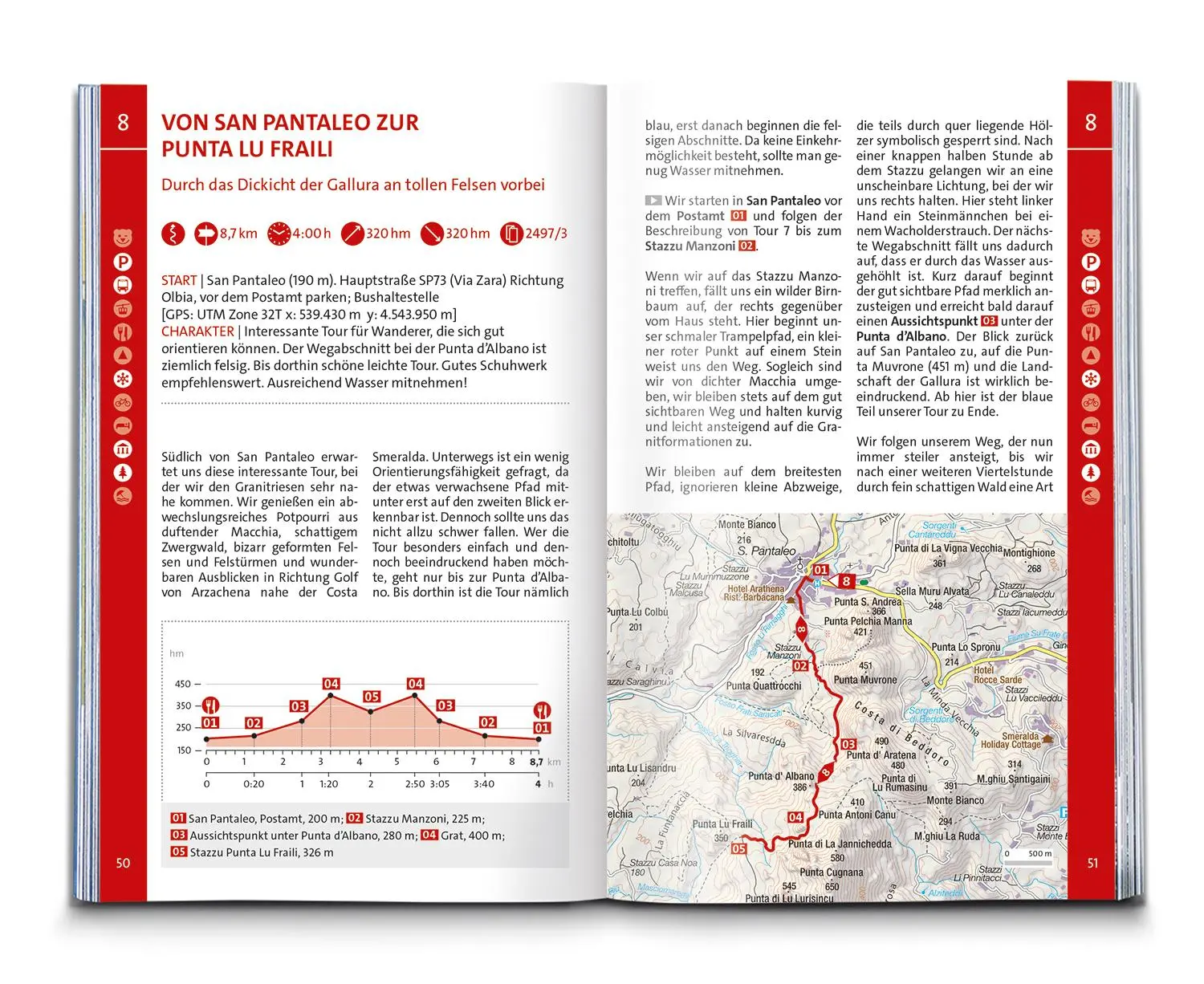 Bild: 9783991217626 | KOMPASS Wanderführer Sardinien, 75 Touren mit Extra-Tourenkarte | Buch