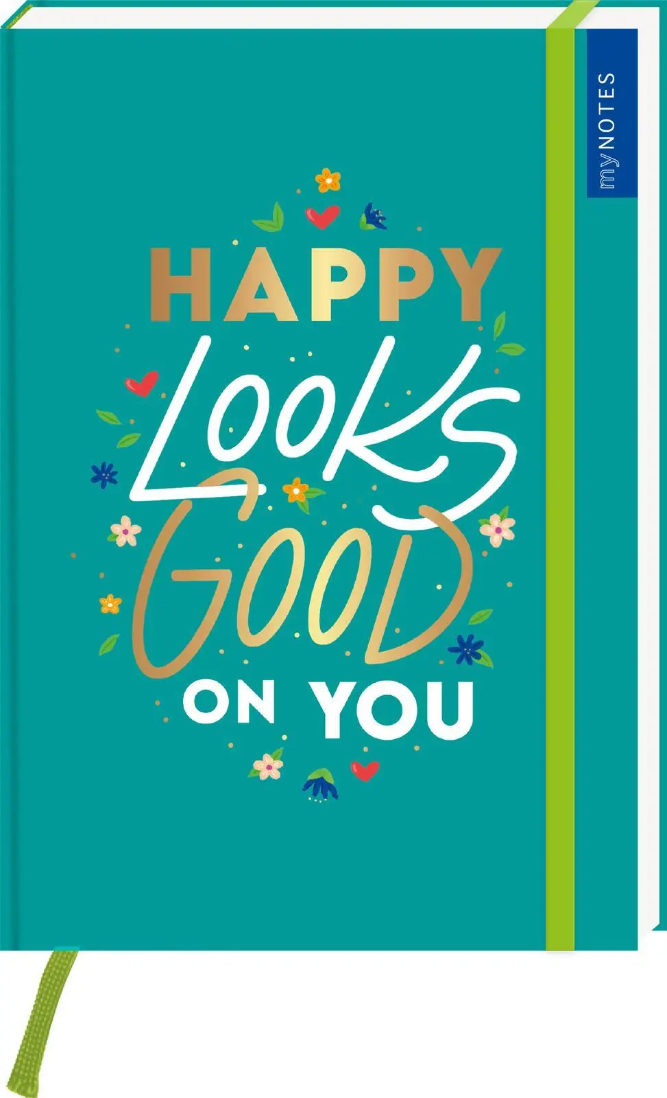 Cover: 4014489137726 | myNOTES Papeterie: Notizbuch A5 HAPPY LOOKS GOOD ON YOU - COLOR-POP
