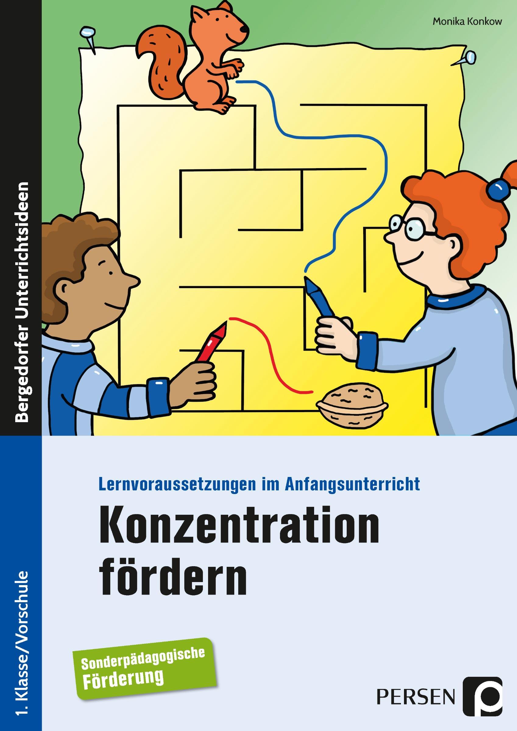 Cover: 9783403207726 | Konzentration fördern | Monika Konkow | Taschenbuch | 83 S. | Deutsch