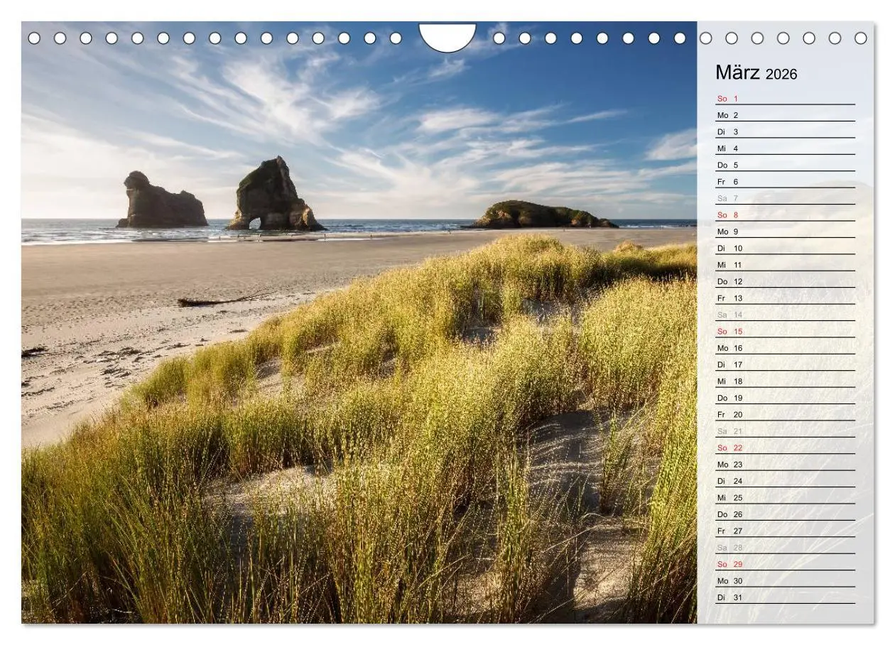 Bild: 9783457907726 | Sehnsucht nach Neuseeland (Wandkalender 2026 DIN A4 quer), CALVENDO...