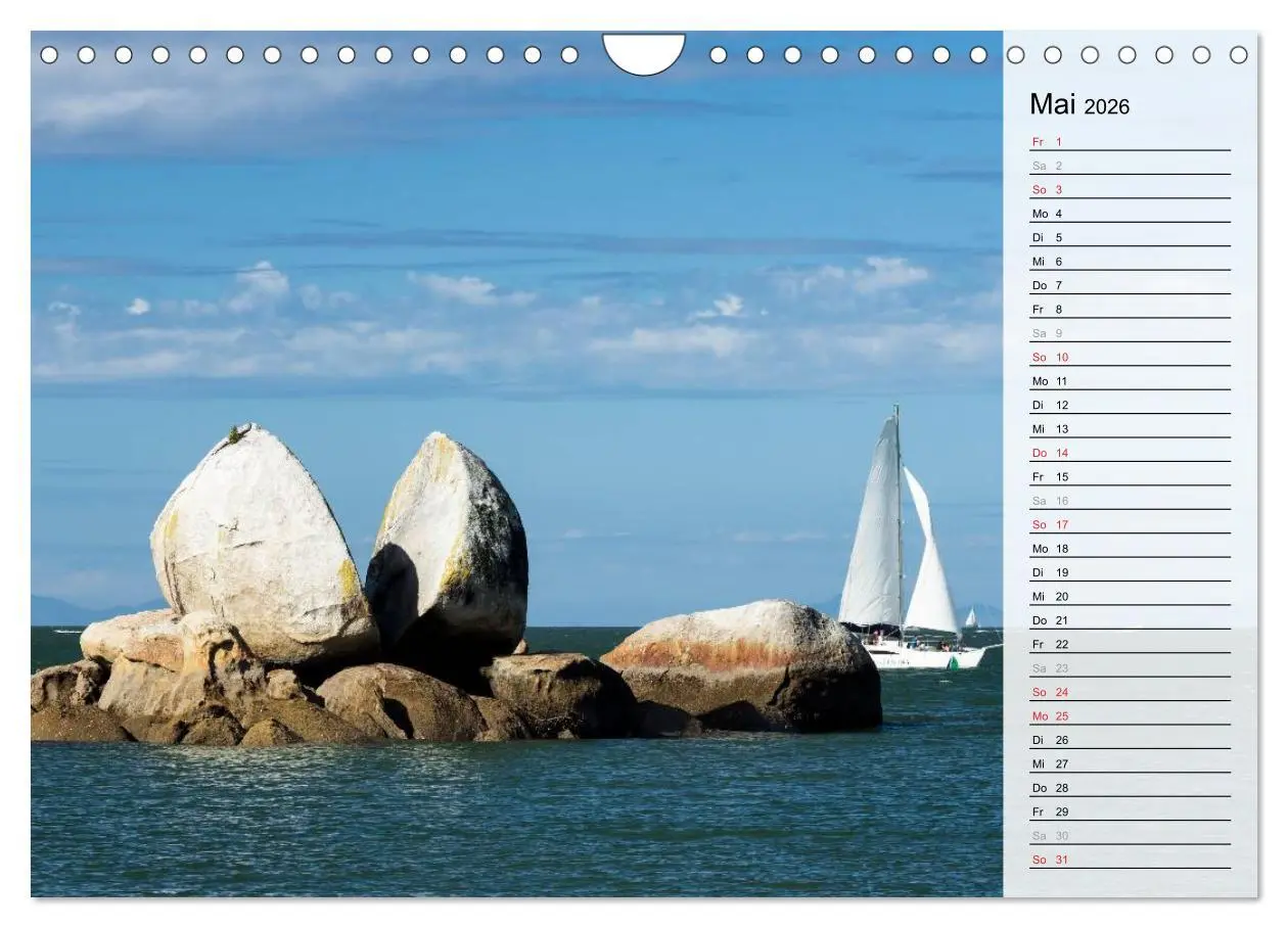 Bild: 9783457907726 | Sehnsucht nach Neuseeland (Wandkalender 2026 DIN A4 quer), CALVENDO...