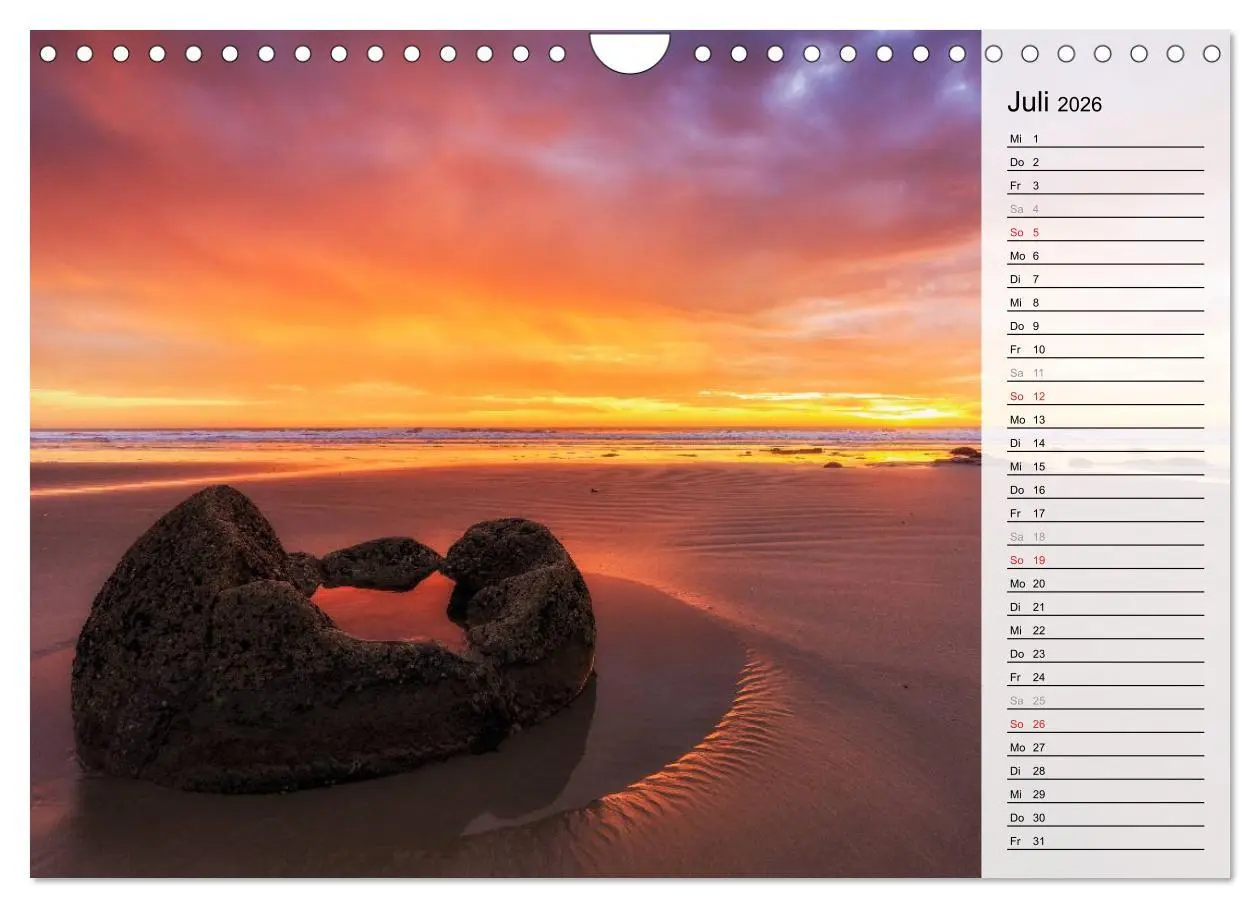 Bild: 9783457907726 | Sehnsucht nach Neuseeland (Wandkalender 2026 DIN A4 quer), CALVENDO...