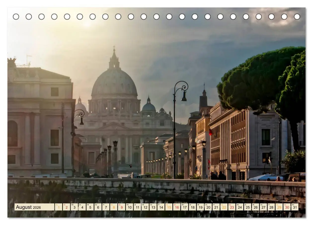 Bild: 9783516237726 | Reise durch Italien Vatikan (Tischkalender 2026 DIN A5 quer),...
