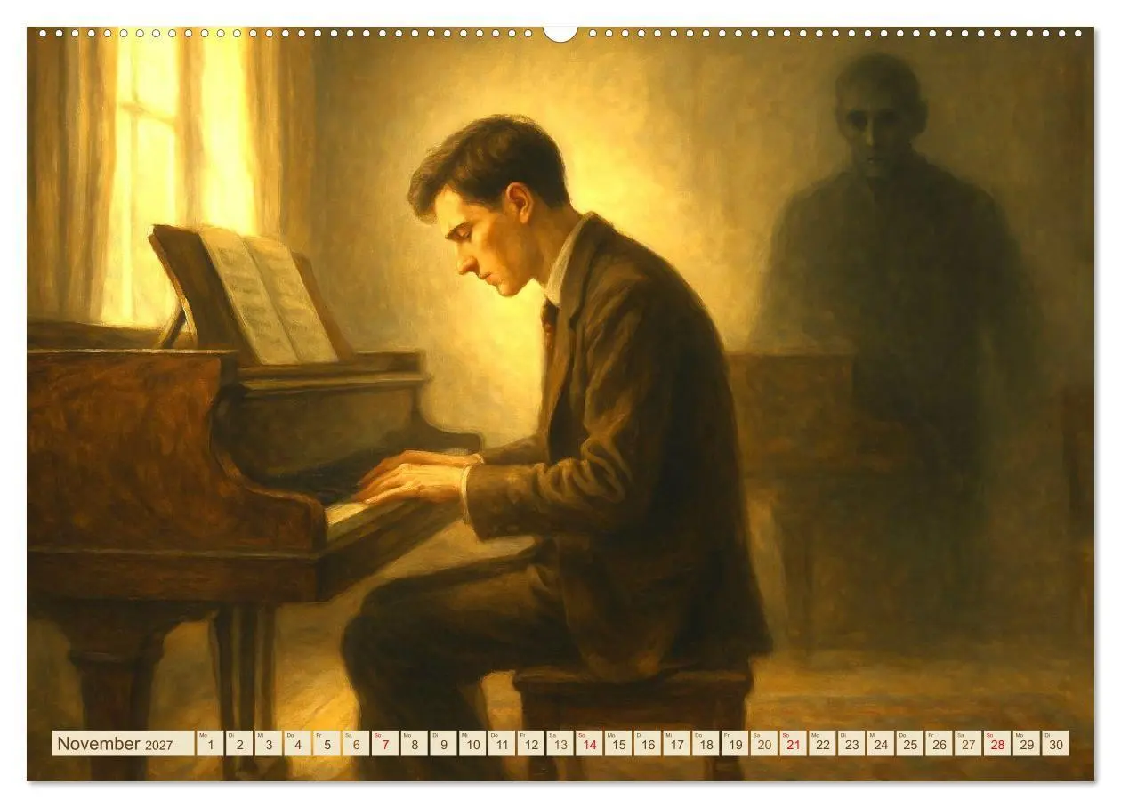 Bild: 9783516927726 | Thomas Mann. Sein Leben, seine Werke (Wandkalender 2027 DIN A2...
