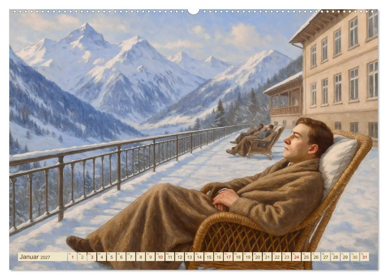 Bild: 9783516927726 | Thomas Mann. Sein Leben, seine Werke (Wandkalender 2027 DIN A2...