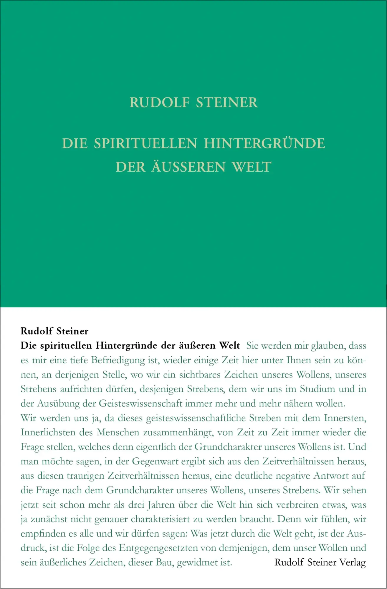 Cover: 9783727417726 | Die spirituellen Hintergründe der äußeren Welt. Der Sturz der...