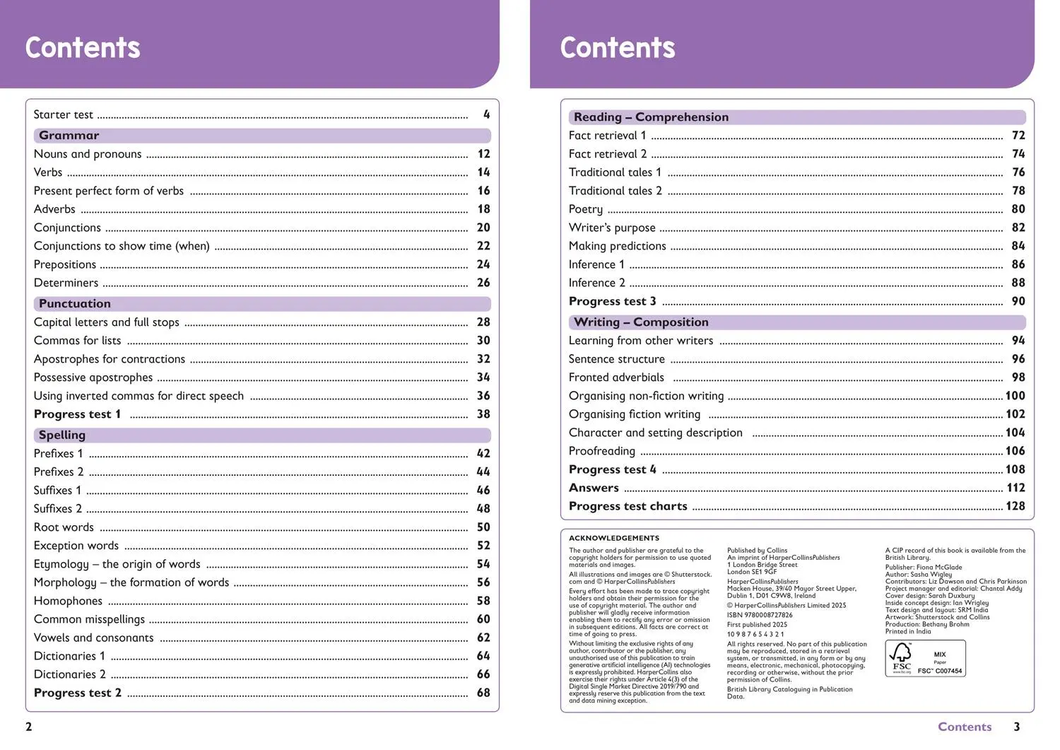 Bild: 9780008727826 | Year 3 English Targeted Practice Workbook | Collins Ks2 | Taschenbuch