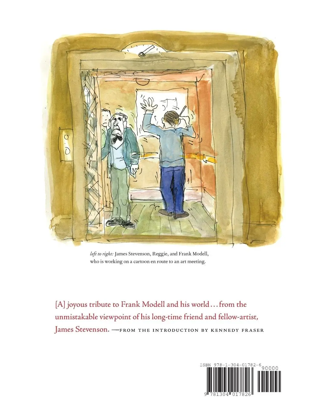 Rückseite: 9781304017826 | The Life, Loves and Laughs of Frank Modell | James Stevenson | Buch