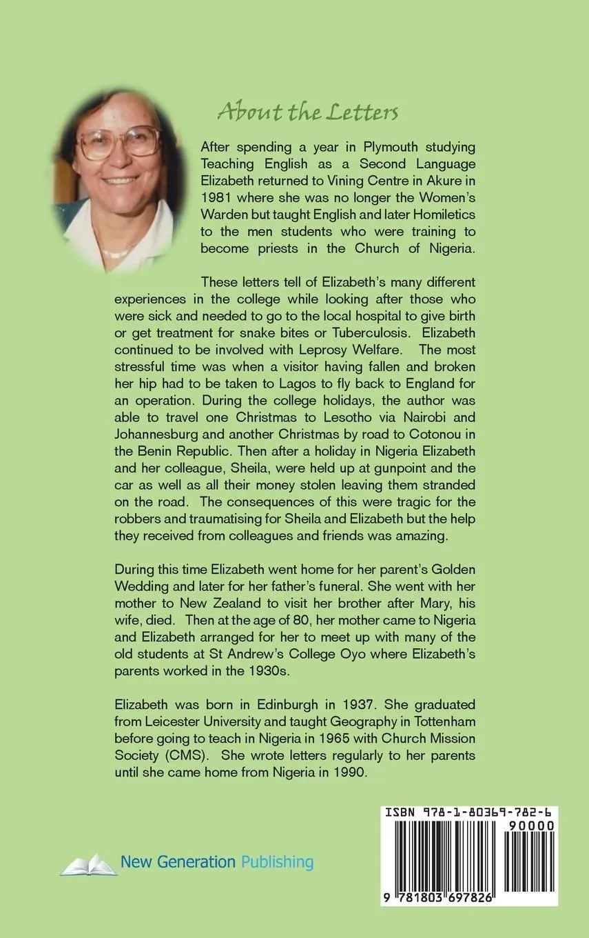Rückseite: 9781803697826 | Letters from Nigeria | Volume 3 | Elizabeth Deeks | Buch | Englisch