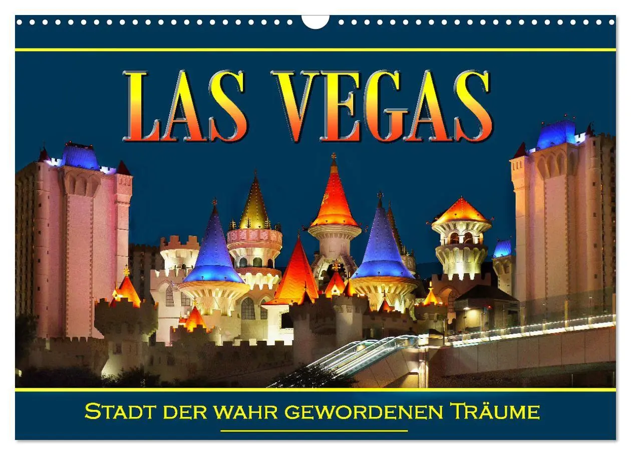 Cover: 9783457517826 | Las Vegas, Stadt der wahr gewordenen Träume (Wandkalender 2026 DIN...