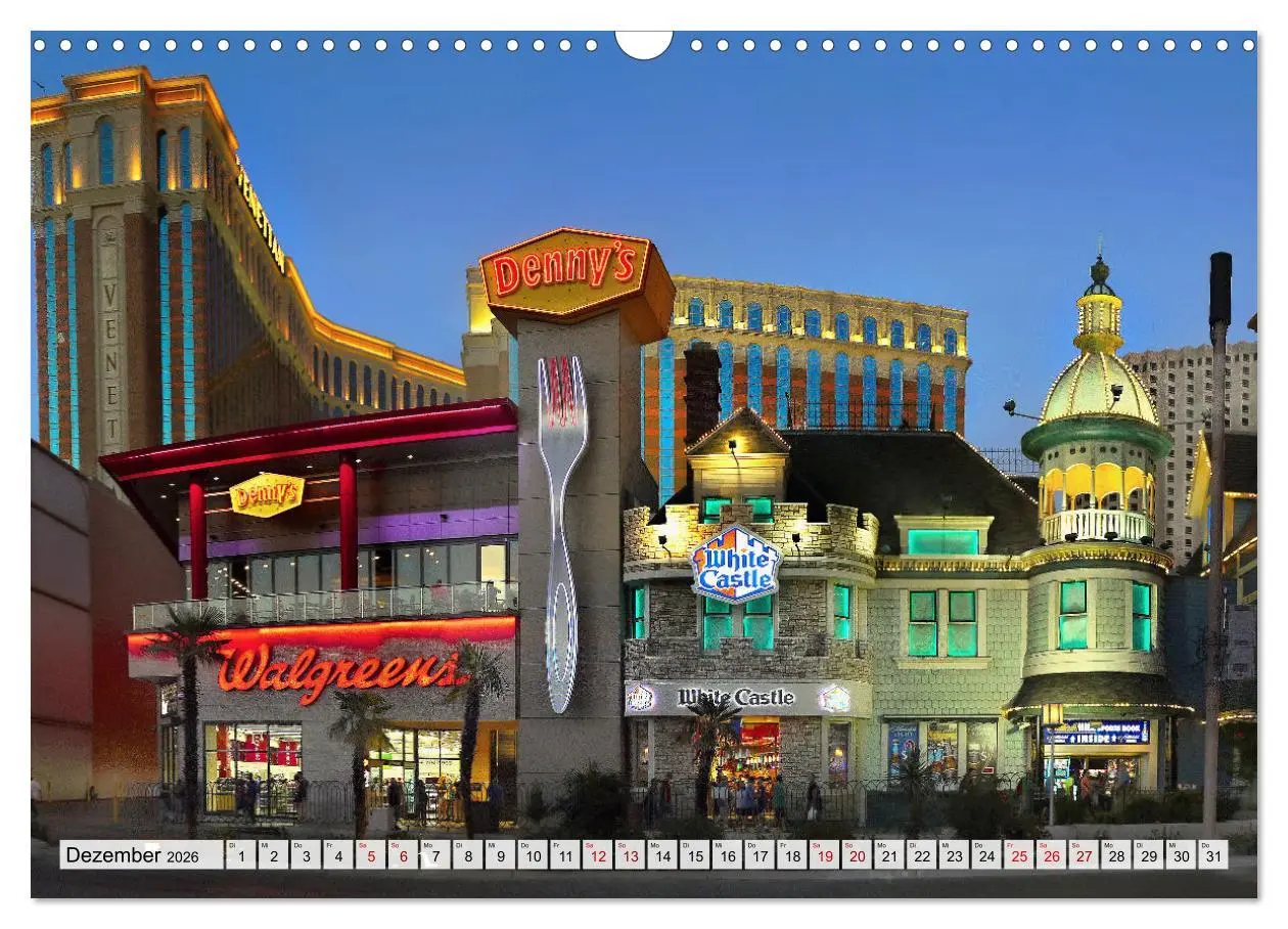 Bild: 9783457517826 | Las Vegas, Stadt der wahr gewordenen Träume (Wandkalender 2026 DIN...