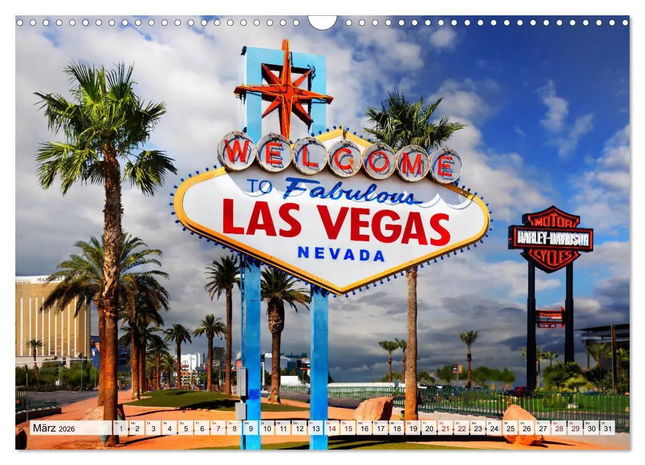 Bild: 9783457517826 | Las Vegas, Stadt der wahr gewordenen Träume (Wandkalender 2026 DIN...