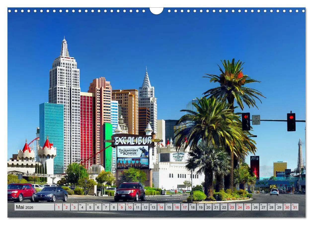 Bild: 9783457517826 | Las Vegas, Stadt der wahr gewordenen Träume (Wandkalender 2026 DIN...