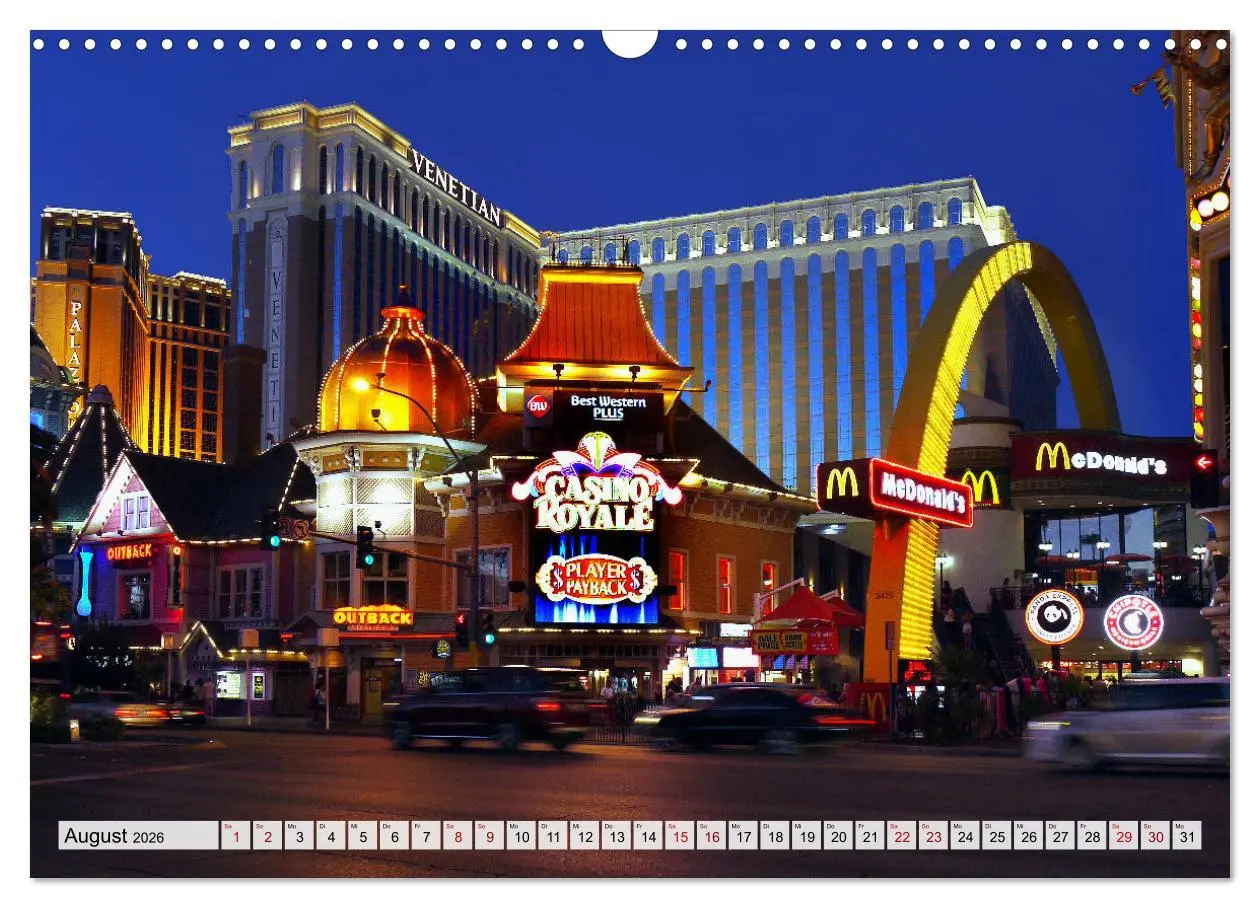Bild: 9783457517826 | Las Vegas, Stadt der wahr gewordenen Träume (Wandkalender 2026 DIN...