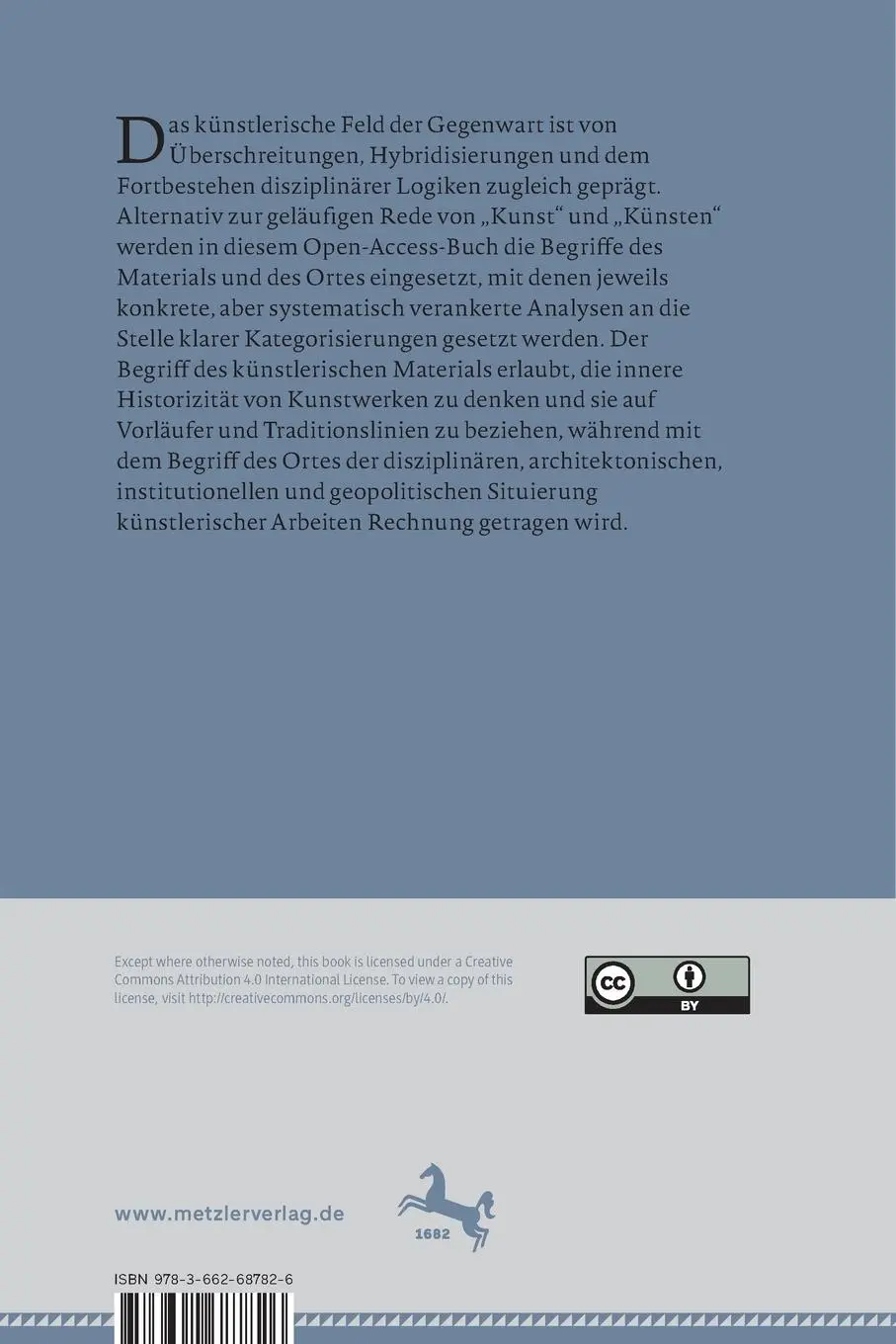 Rückseite: 9783662687826 | Das Nachleben der Künste | Christian Grüny | Taschenbuch | viii | 2024