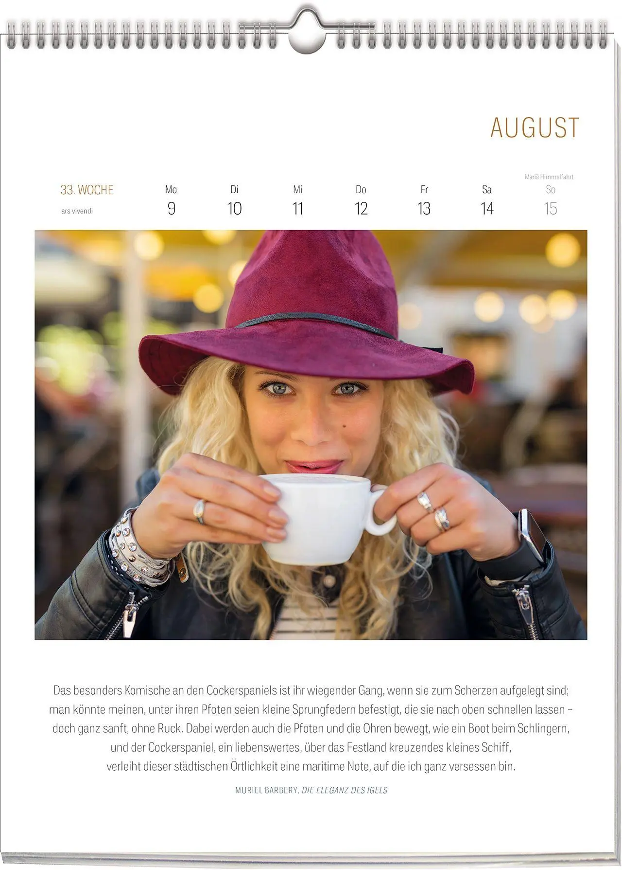 Bild: 9783747207826 | Literarischer Café Kalender 2027 | Wochenkalender | Vivendi Ars | 2027