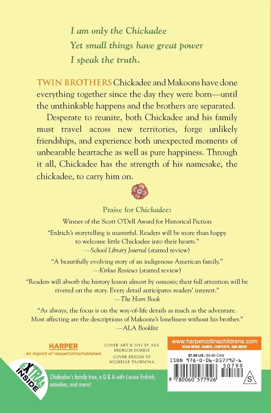 Rückseite: 9780060577926 | Chickadee | Louise Erdrich | Taschenbuch | Englisch | 2020