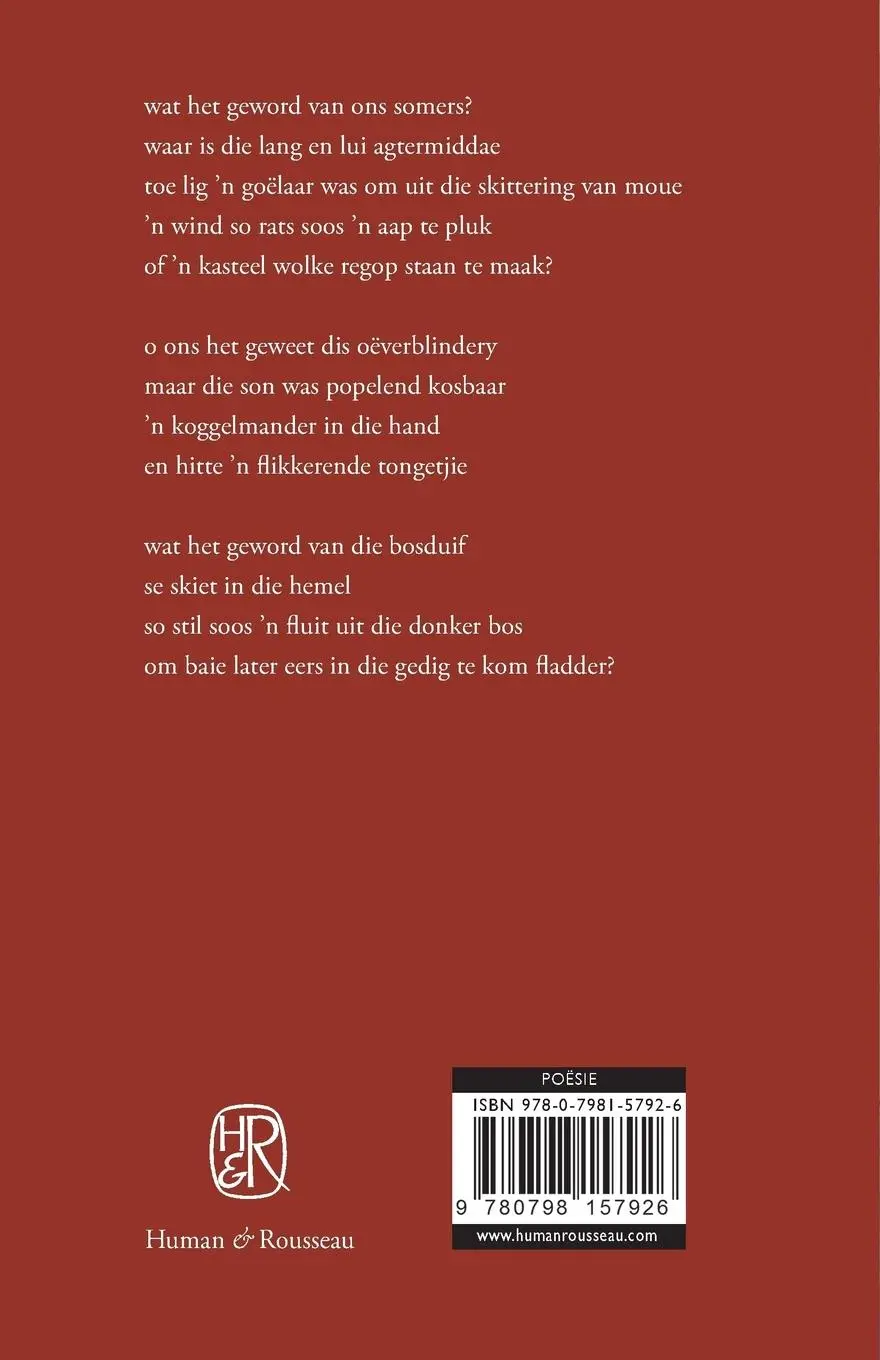Rückseite: 9780798157926 | Katalekte | (artefakte vir die stadige gebruike van doodgaan) | Buch