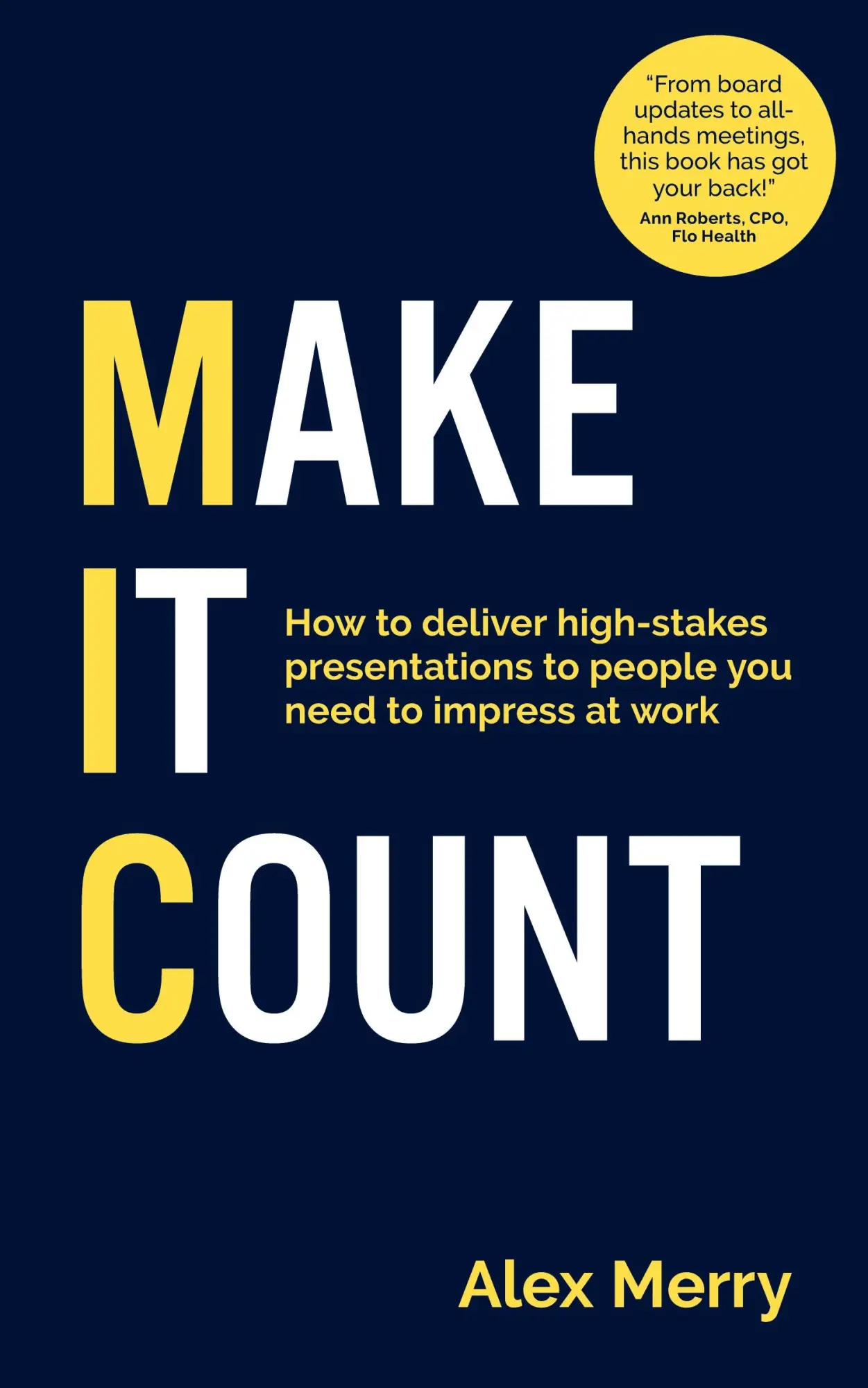 Cover: 9781913717926 | Make It Count | Alex Merry | Taschenbuch | Kartoniert / Broschiert