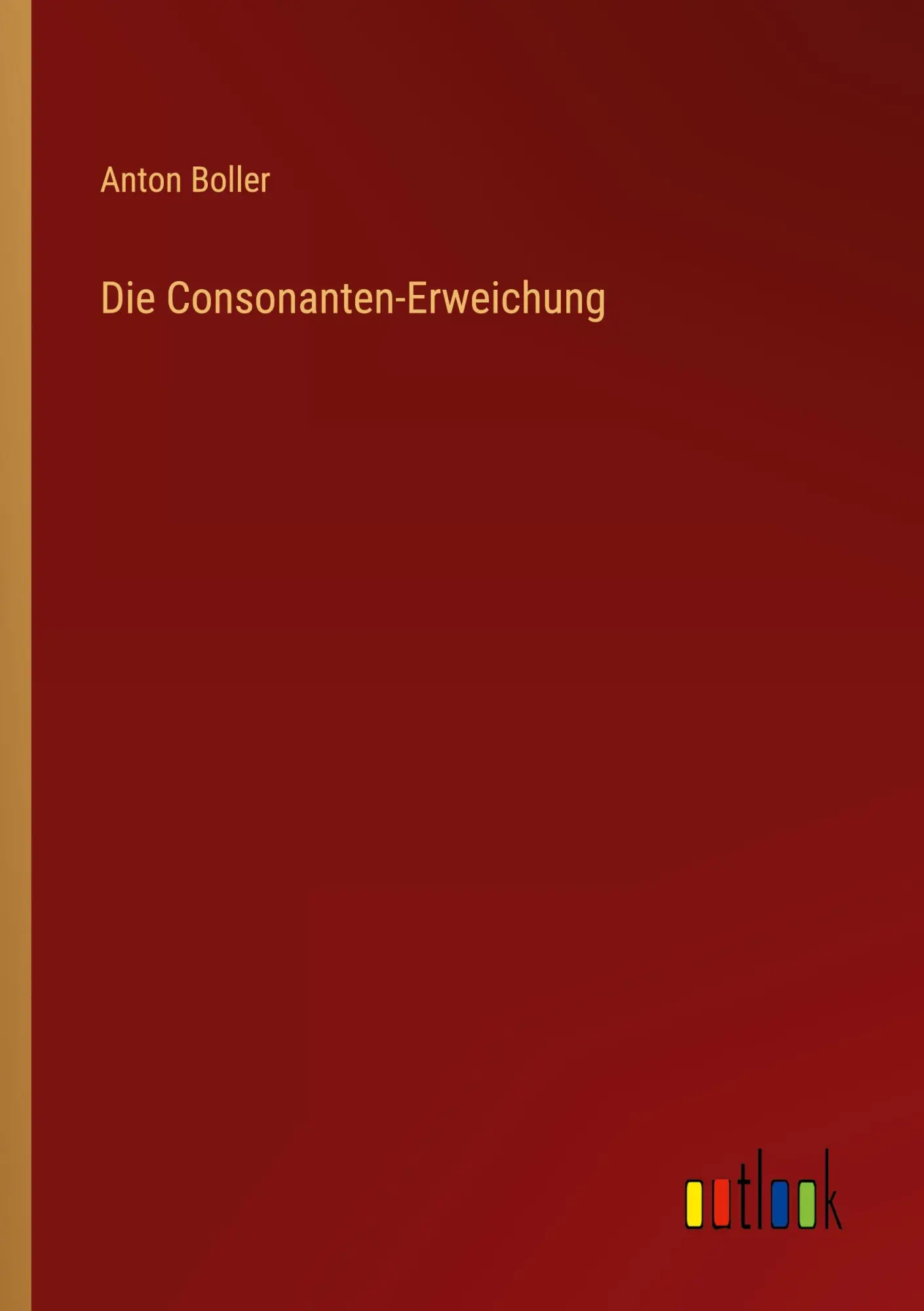 Die Consonanten-Erweichung