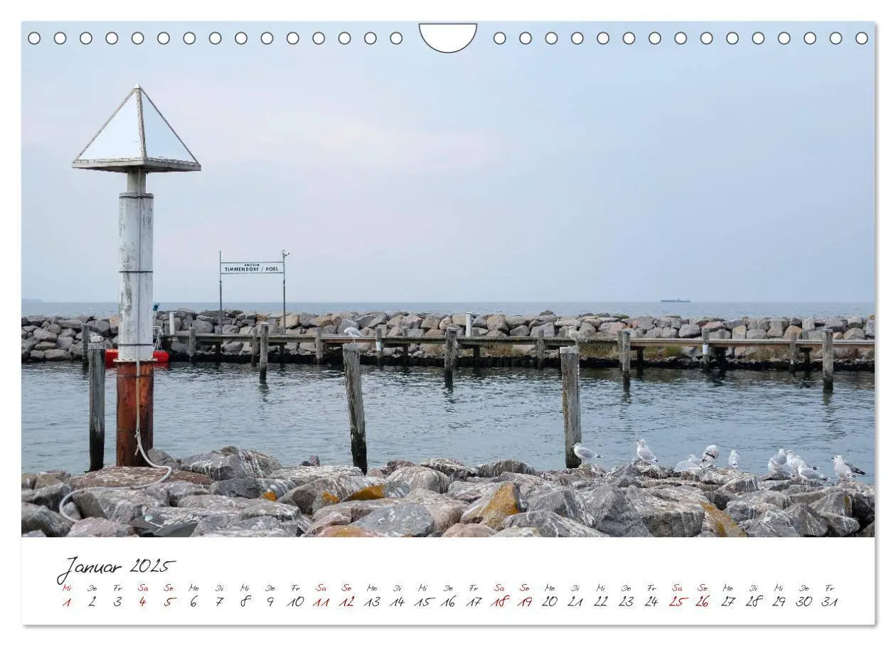 Bild: 9783435417926 | Osteeinsel Poel (Wandkalender 2025 DIN A4 quer), CALVENDO...
