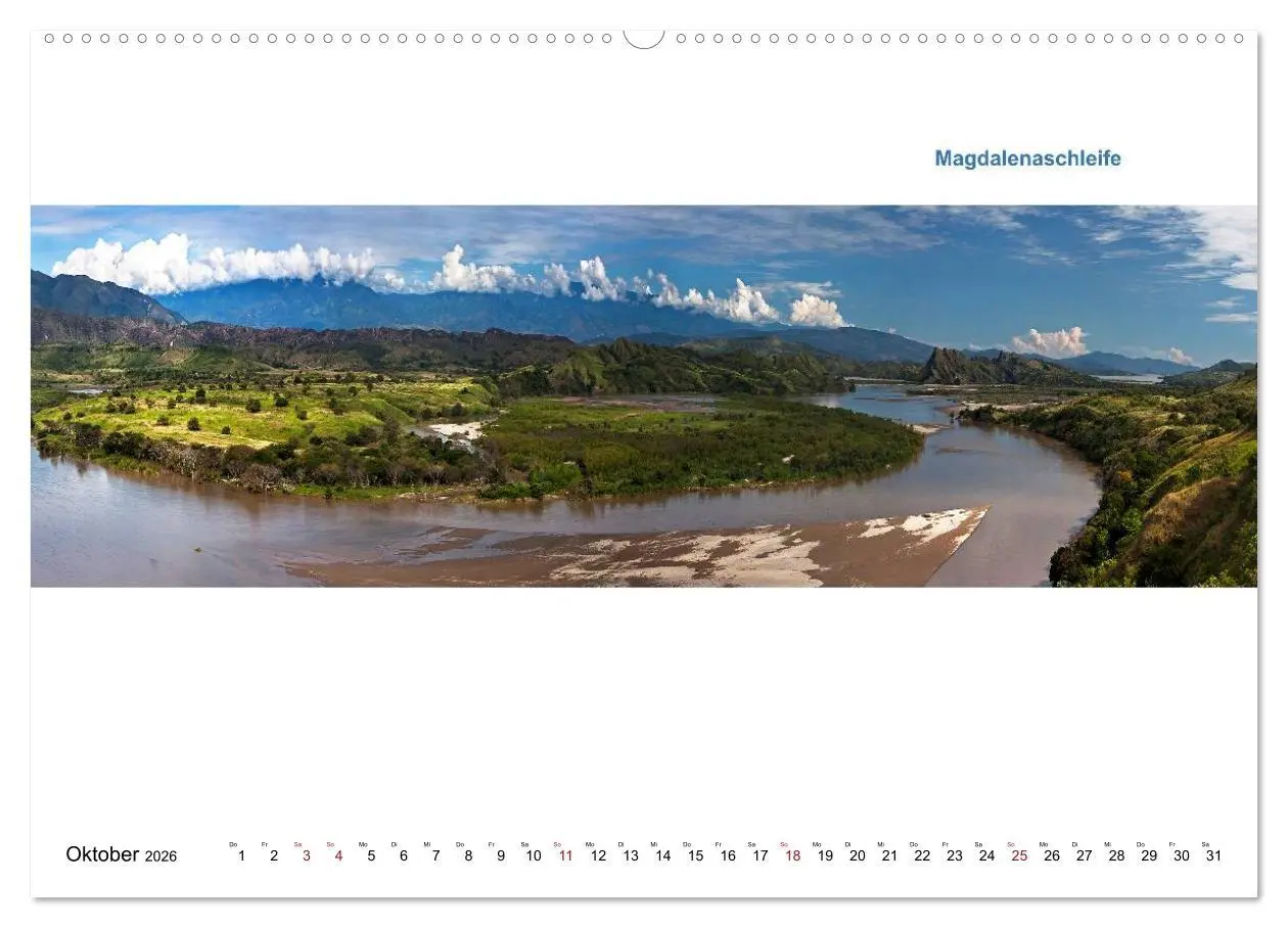 Bild: 9783516077926 | Kolumbien - Land der Farben und des Lichts (Wandkalender 2026 DIN...
