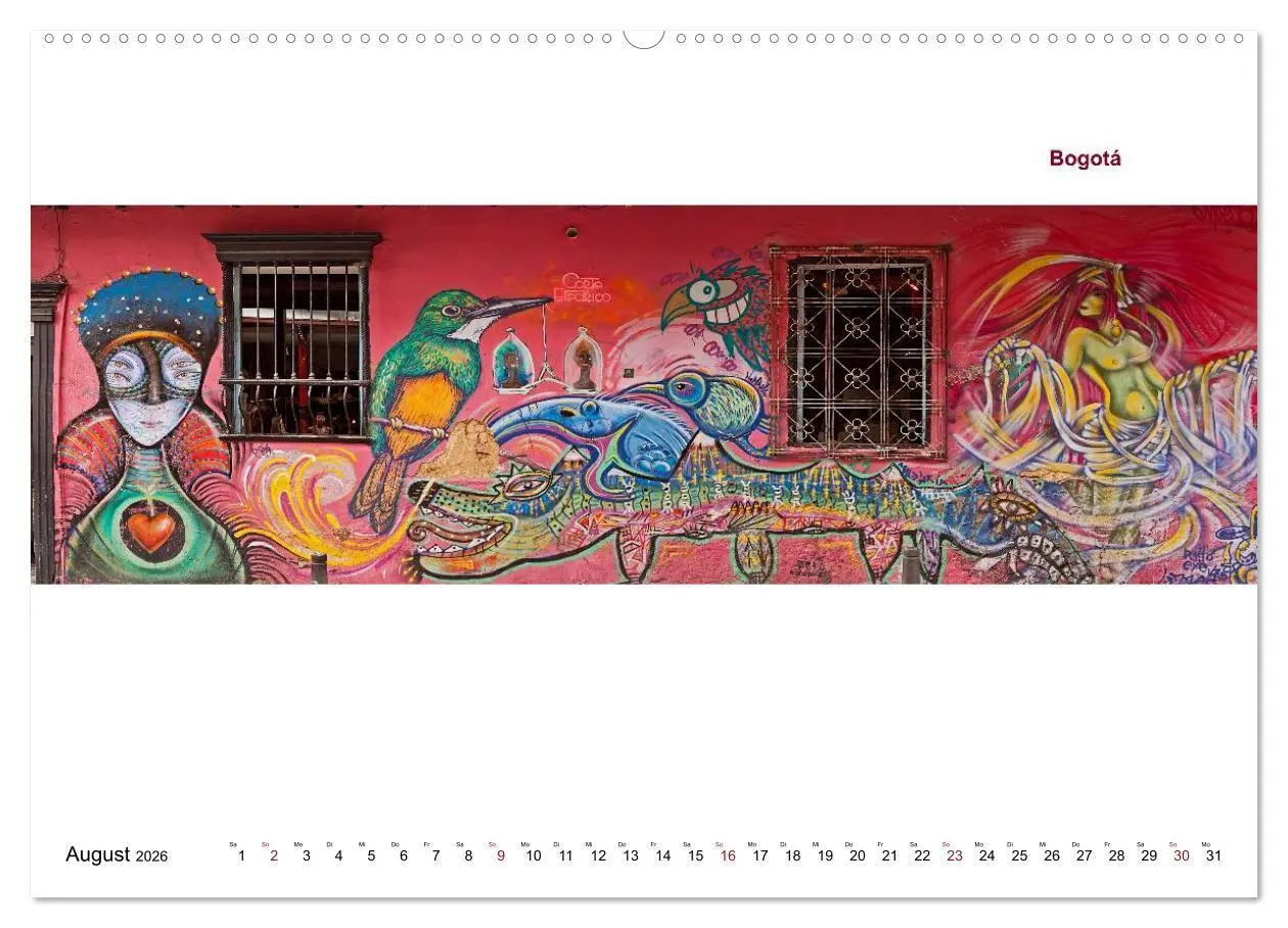 Bild: 9783516077926 | Kolumbien - Land der Farben und des Lichts (Wandkalender 2026 DIN...