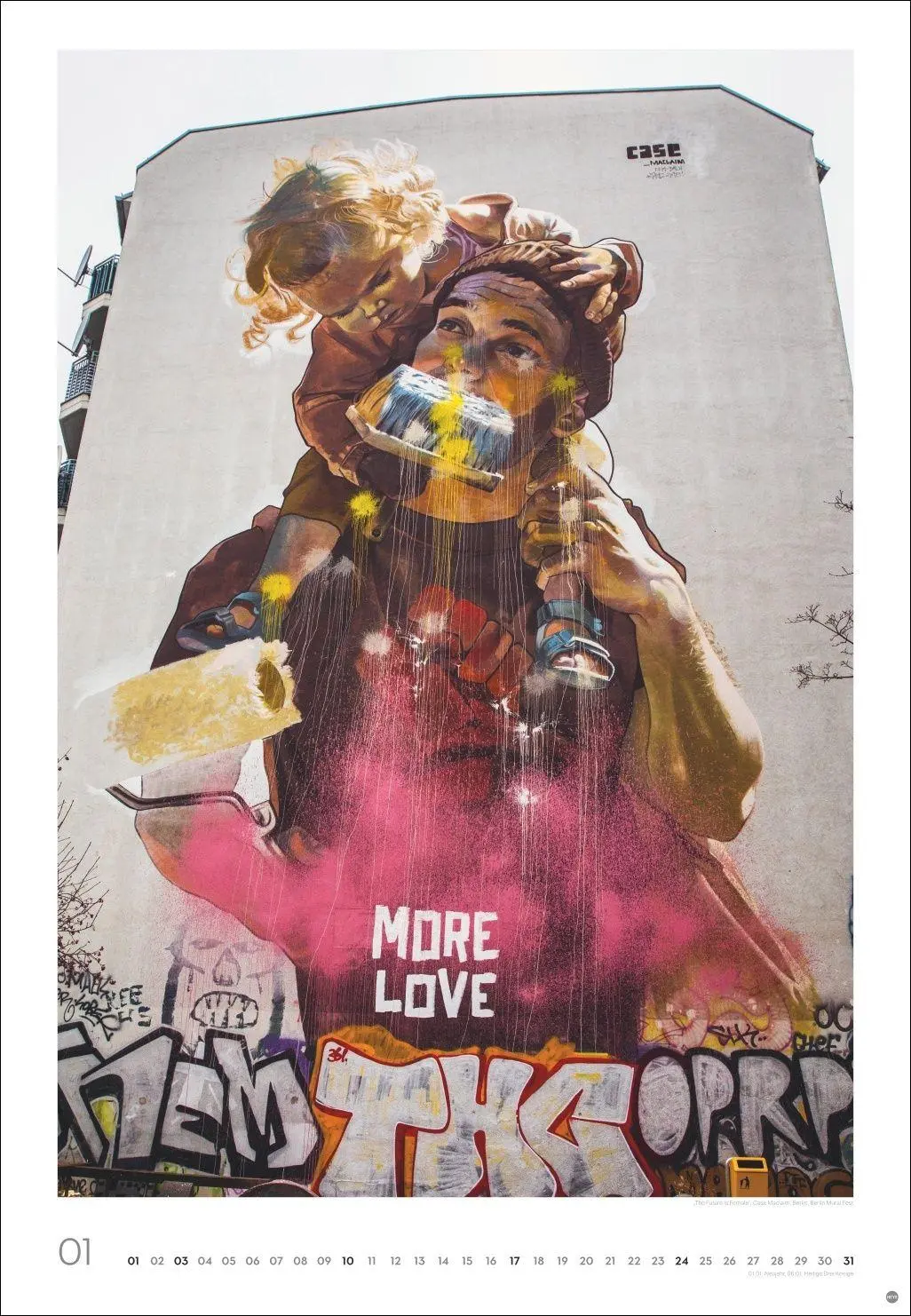 Bild: 9783756417926 | Streetart Posterkalender 2027 | Michael Harker | Kalender | 14 S.