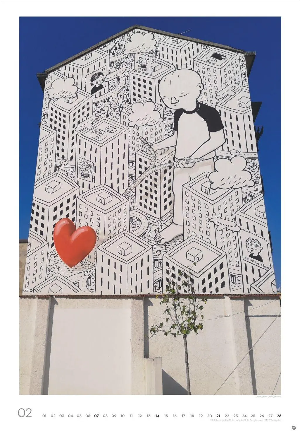 Bild: 9783756417926 | Streetart Posterkalender 2027 | Michael Harker | Kalender | 14 S.