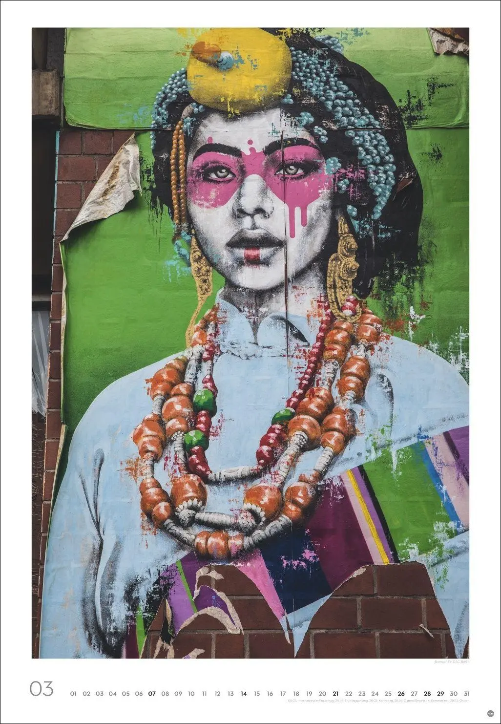 Bild: 9783756417926 | Streetart Posterkalender 2027 | Michael Harker | Kalender | 14 S.