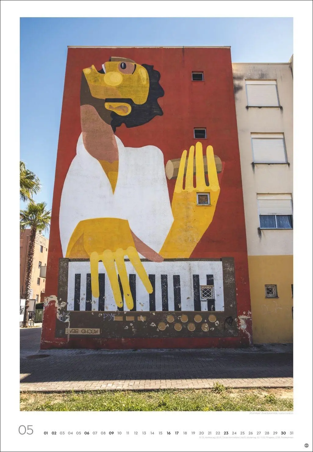 Bild: 9783756417926 | Streetart Posterkalender 2027 | Michael Harker | Kalender | 14 S.