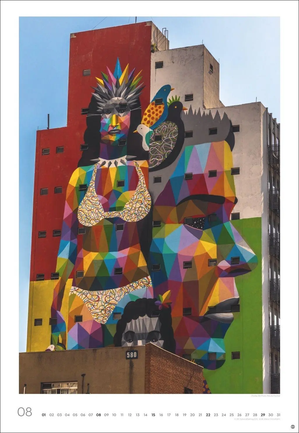 Bild: 9783756417926 | Streetart Posterkalender 2027 | Michael Harker | Kalender | 14 S.