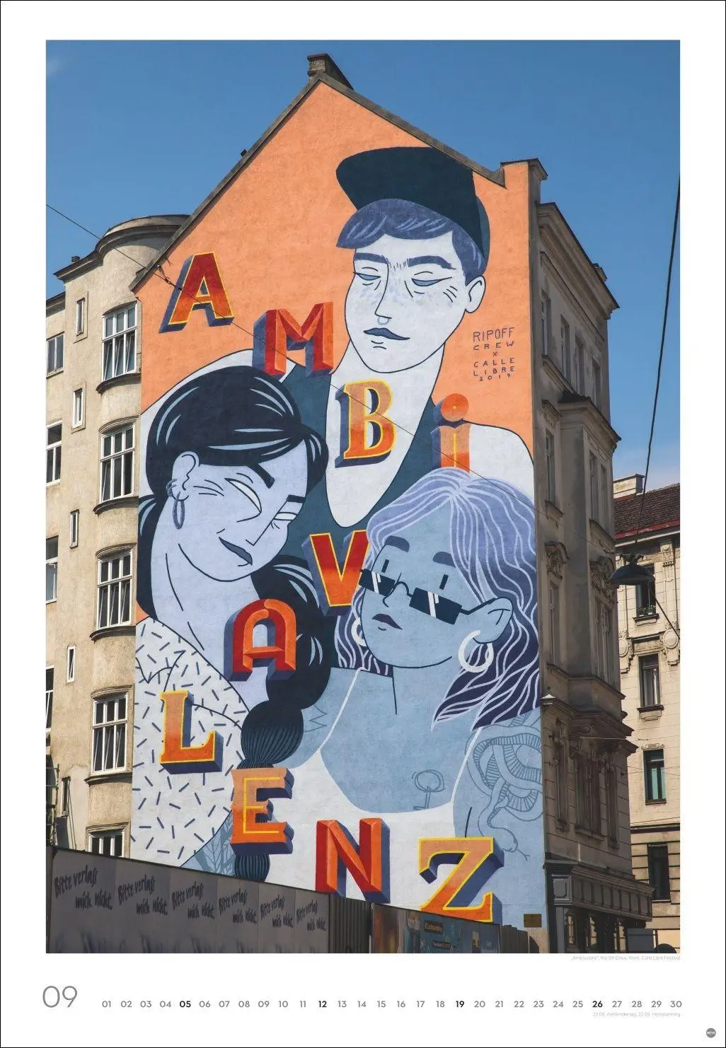 Bild: 9783756417926 | Streetart Posterkalender 2027 | Michael Harker | Kalender | 14 S.
