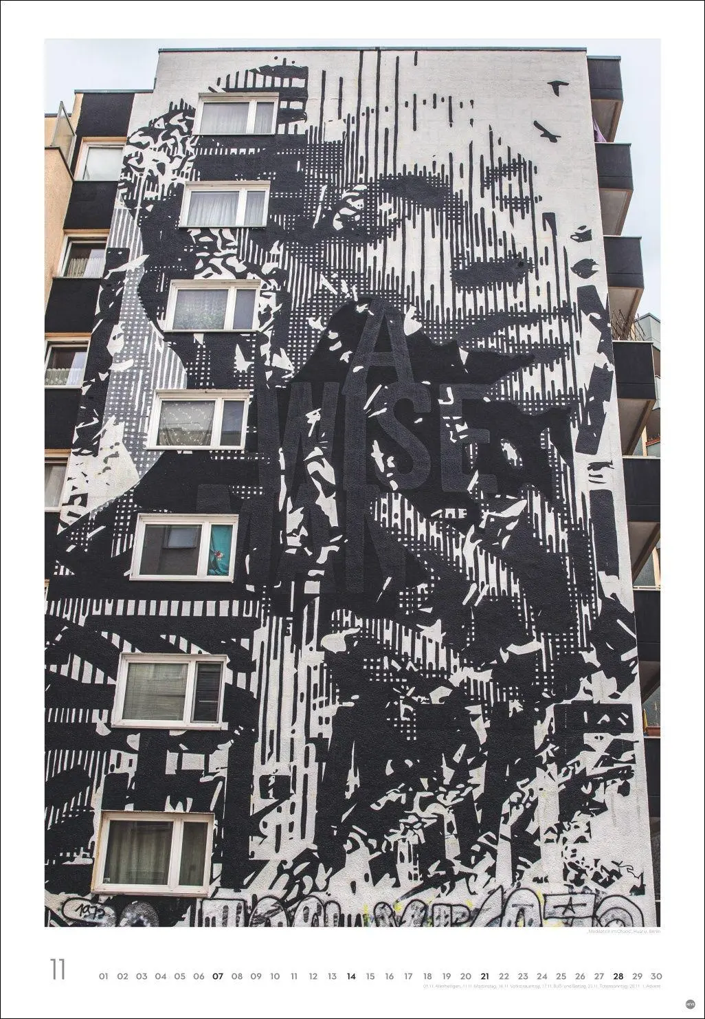 Bild: 9783756417926 | Streetart Posterkalender 2027 | Michael Harker | Kalender | 14 S.